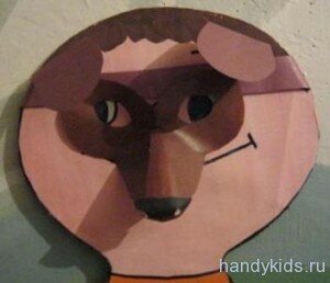 handykids -teache-in11 020 Маска щенка из картона