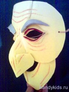 Готовая маска Бабы Яги