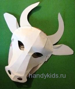 Карнавальная маска козлёнка