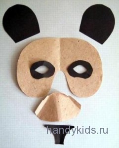 Сделаем маску панды