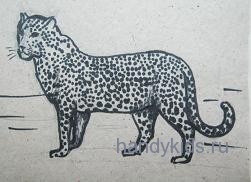  Картинка-леопард