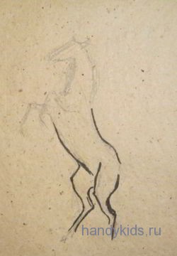  Как нарисовать лошадь