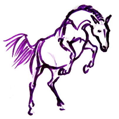 Рисунок лошадь