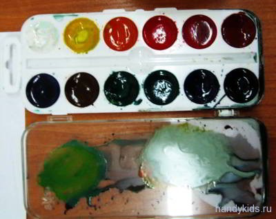 Набор акварельных красок