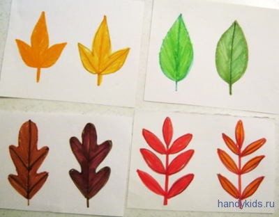 Как рисовать листья