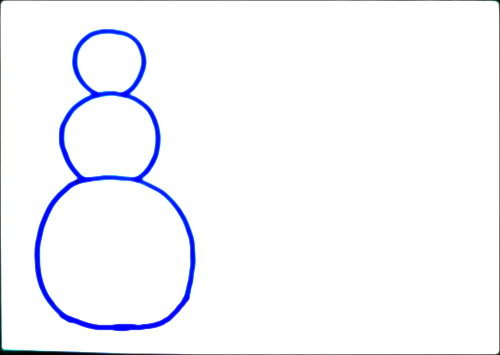Раскраска Снеговик