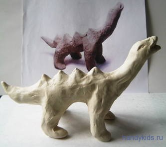 Пластилиновый динозавр