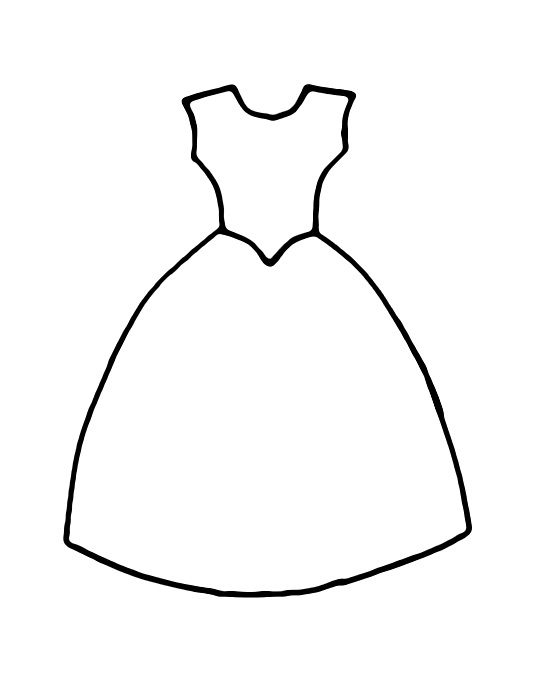 Как Нарисовать Девушку в Красивом Вечернем Платье