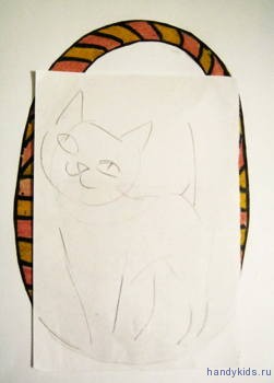 Как нарисовать котика